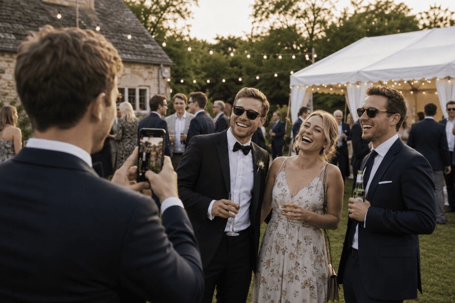 Wedding guests